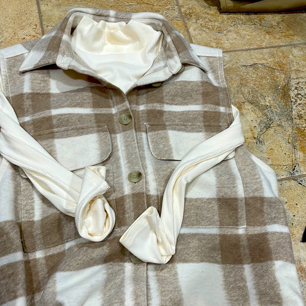 Dress and shirt
